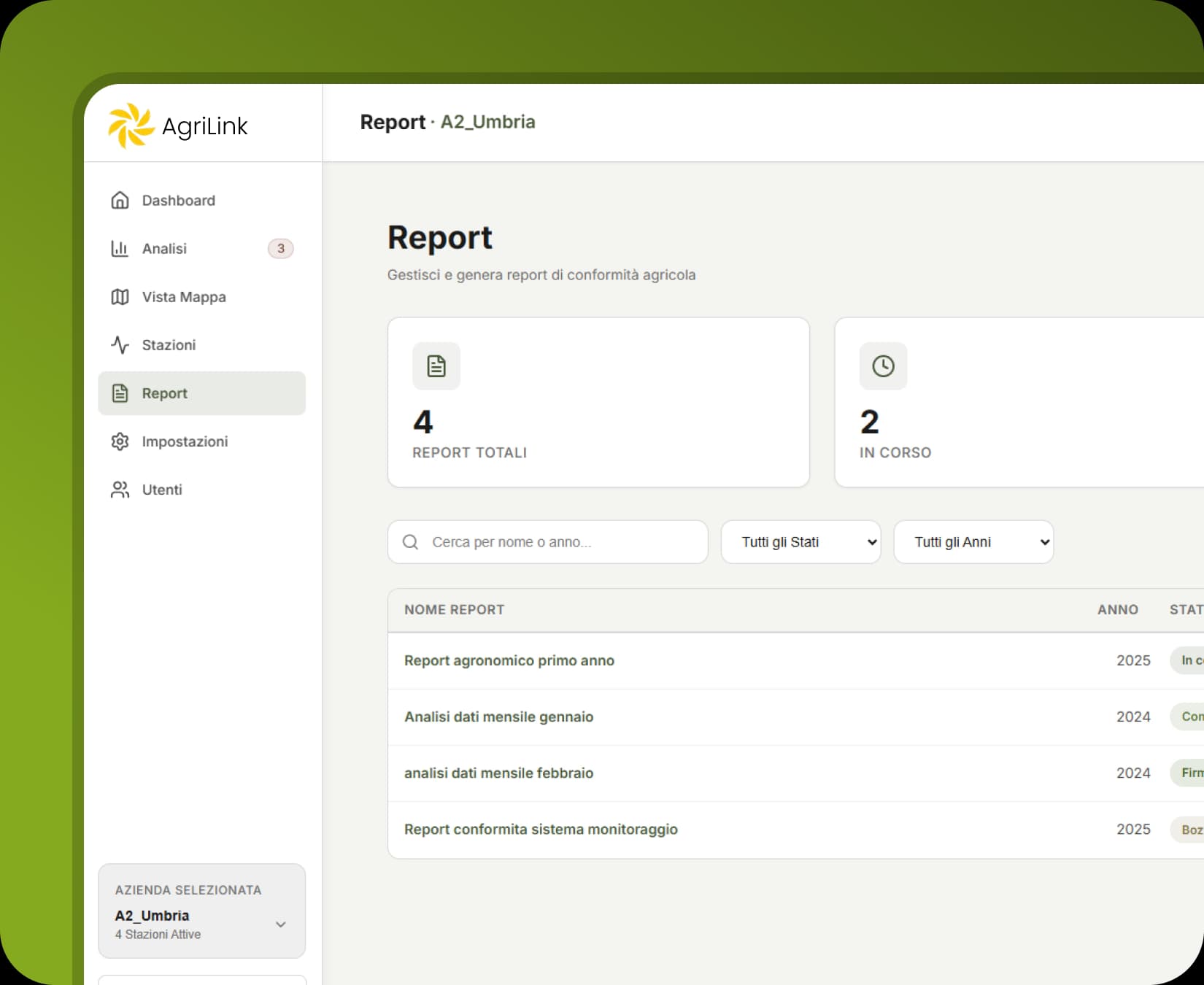 Bozza Report Assistita